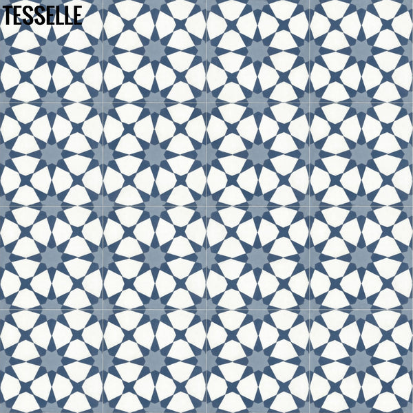 Starre Centauri Cement Tile 4X4 repeat