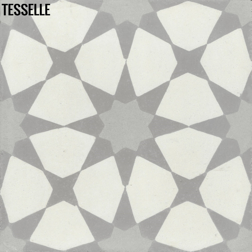 Starre Strata 8" Square Cement Tile