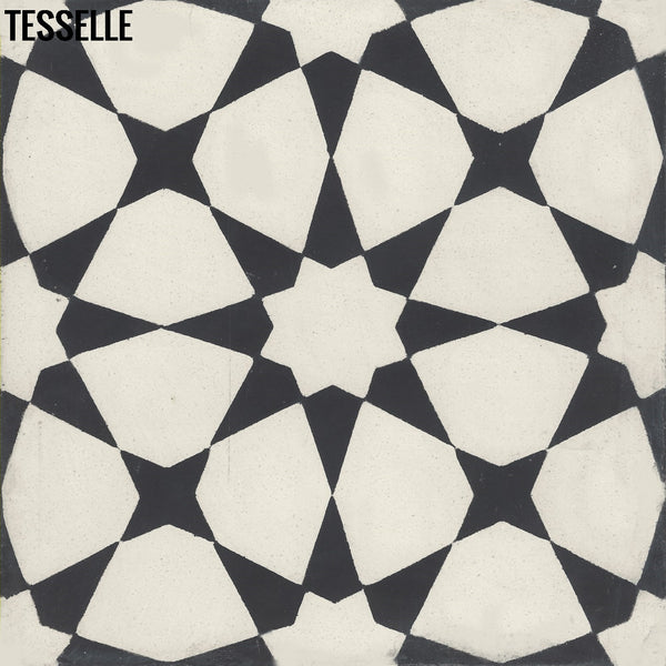 Starre Variel 8" Square Cement Tile
