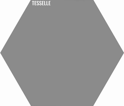 Steel 8921 - 9"x8" Hexagonal Cement Tile