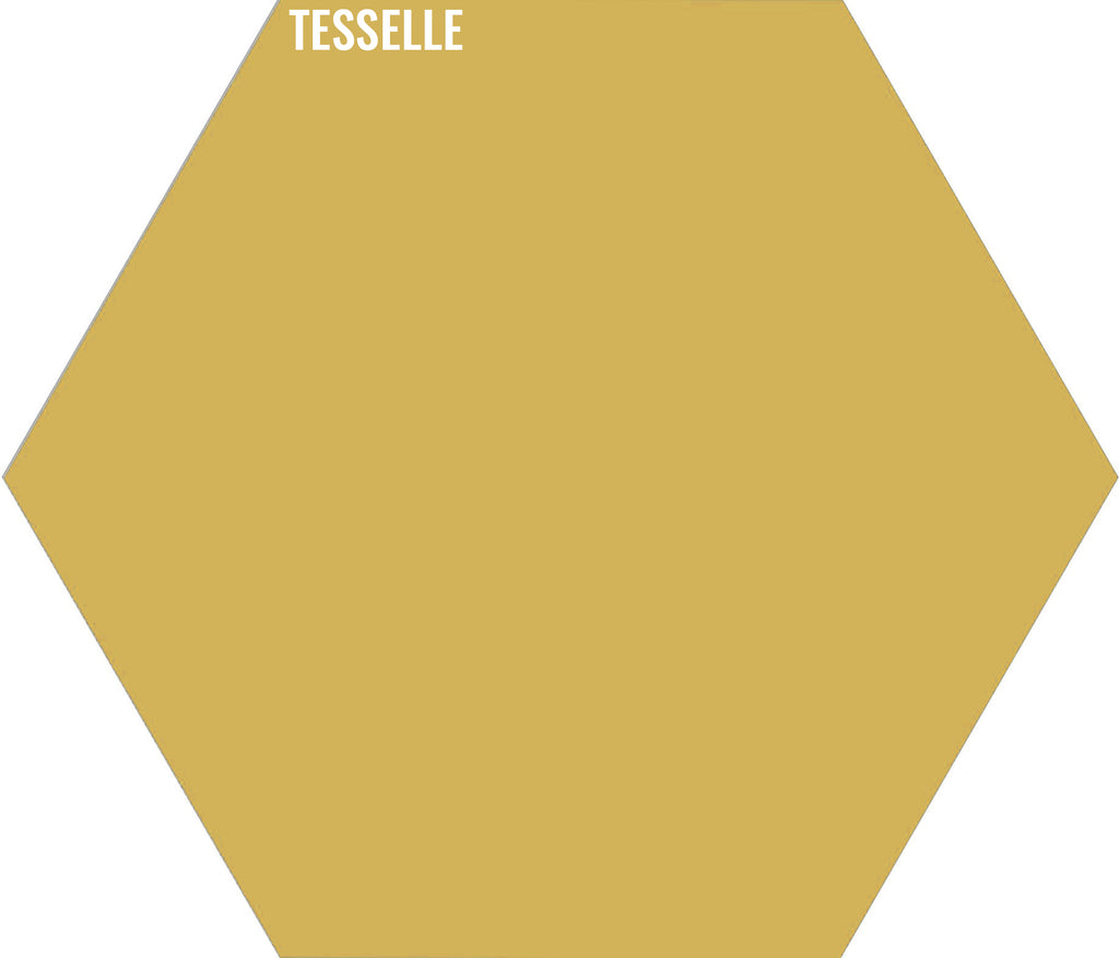 Sunglow 8367 - 9"x8" Hexagonal Cement Tile