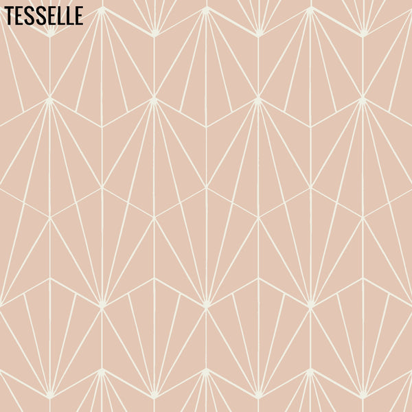 Sunray Shell 9x8" Hexagonal Cement Tile 2