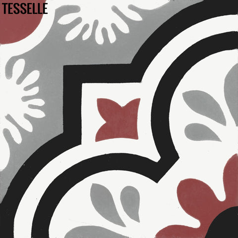 Tarragona Nova 8" Square Cement Tile