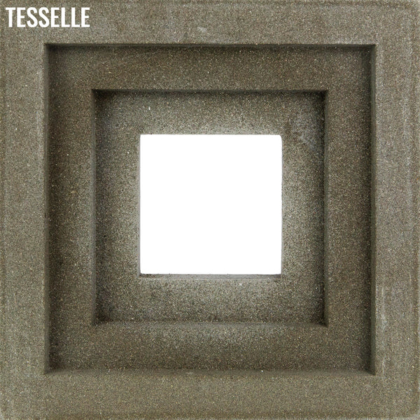 Terrace Natural Cement 7.5" Breeze Block | Grey