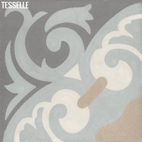 Tolosa Oria 8" Square Cement Tile