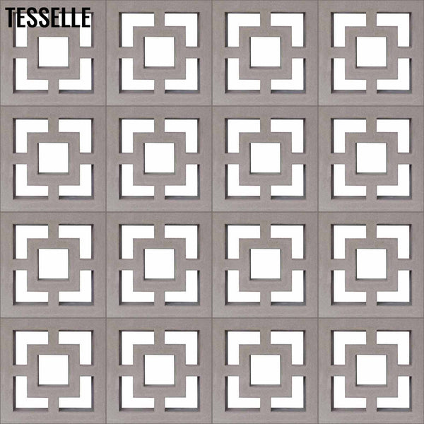 Town Square Grey Breeze Block 3