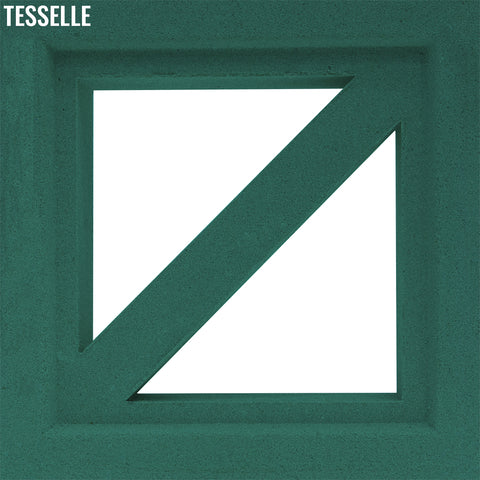 Traverse Jade Green 7.5" Cement Breeze Block