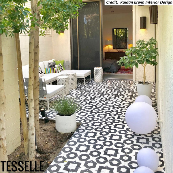 Dekko Carrera 8" Square Cement Tile