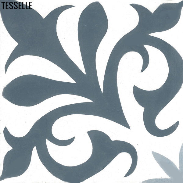 Almeria Newbury 8" Square Cement Tile