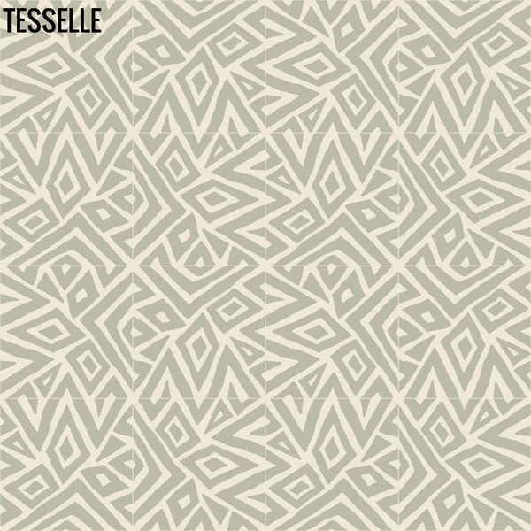 Zanzi Zest 8" Square Cement Tile 2