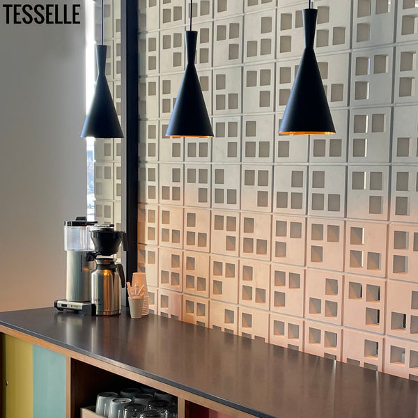 Concourse Breeze Blocks in an office