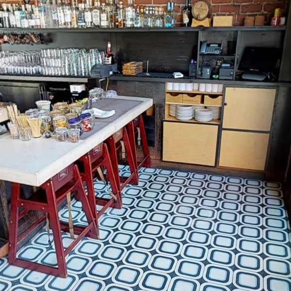 Modda Cinder 8" Square Cement Tile