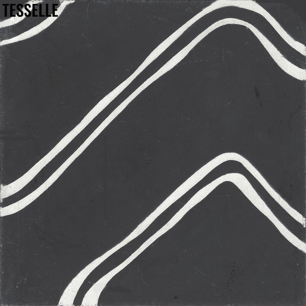 Playacar Sable 8" Square Cement Tile