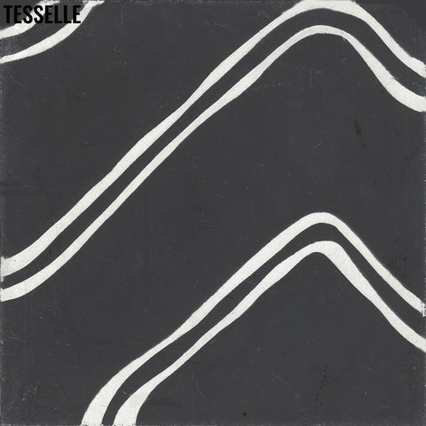 Playacar Sable 8" Square Cement Tile