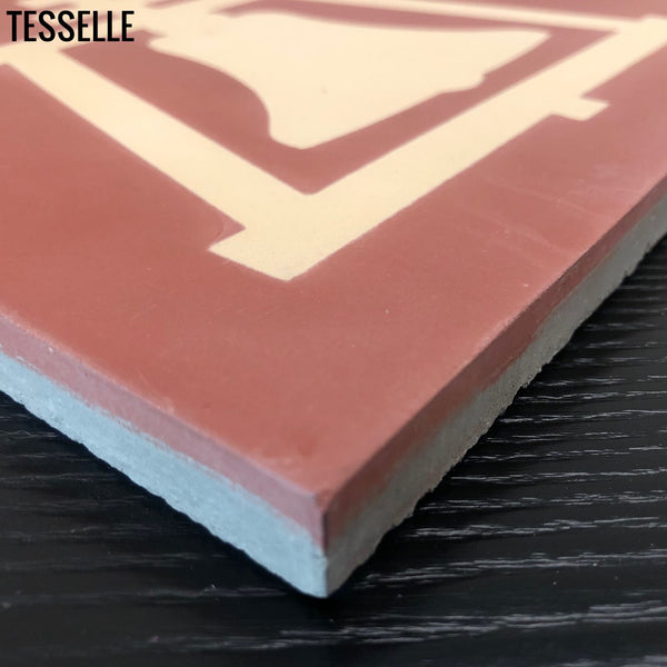 Raincross Adobe 8" Square Cement Tile