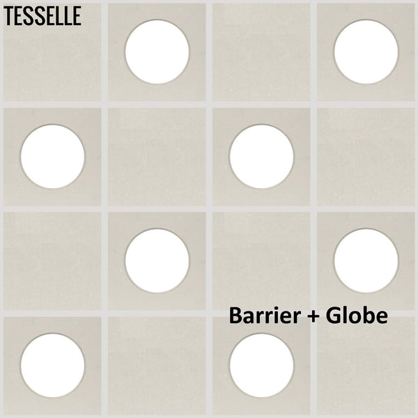 Barrier and Globe Breeze Blocks