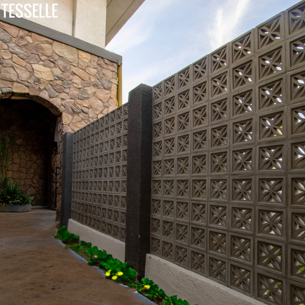 Breezeway made from Clover Breeze Blocks