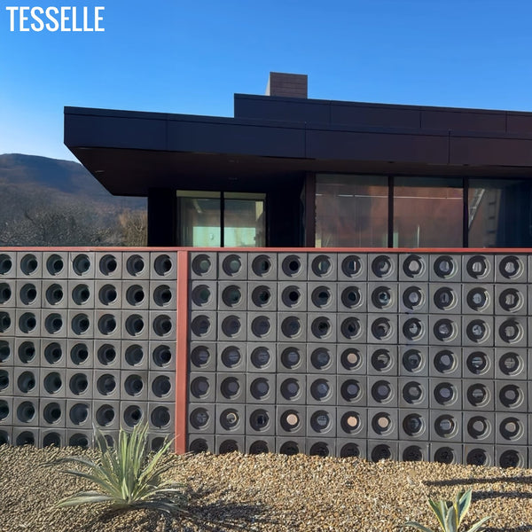 Crater Coal 7.5" Cement Breeze Block Installation