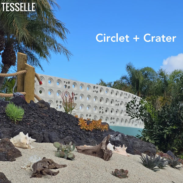 Circlet and Crater Breeze Blocks at Scripps