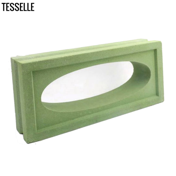 single ellipse block oblique angle