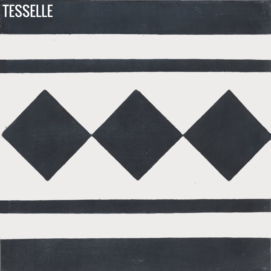 Echo Lava 8" Square Cement Tile