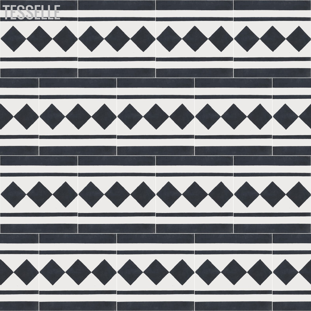 Echo Lava 8" Square Cement Tile