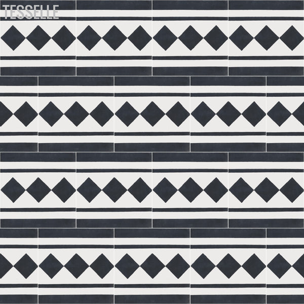 Echo Lava 8" Square Cement Tile