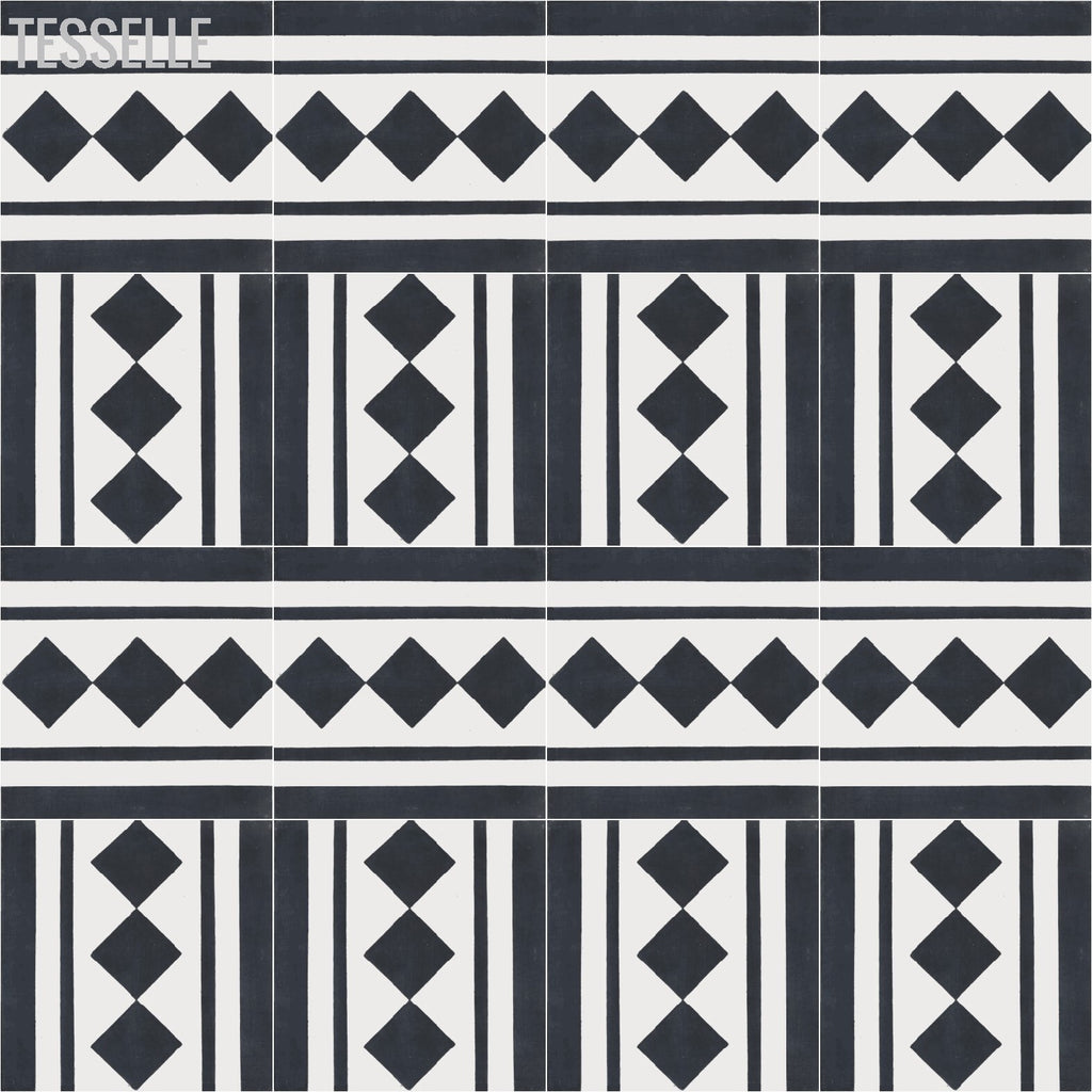 Echo Lava 8" Square Cement Tile