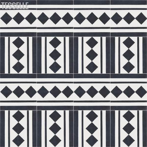 Echo Lava 8" Square Cement Tile