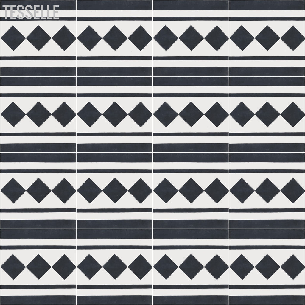 Echo Lava 8" Square Cement Tile