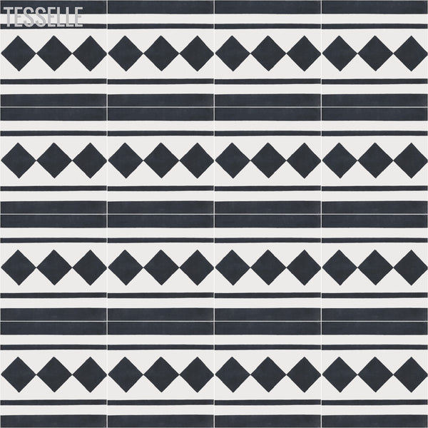 Echo Lava 8" Square Cement Tile