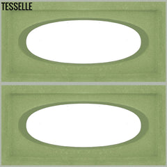 Ellipse Leaf 15.4" x 7.5"  Breeze Blocks by Shag