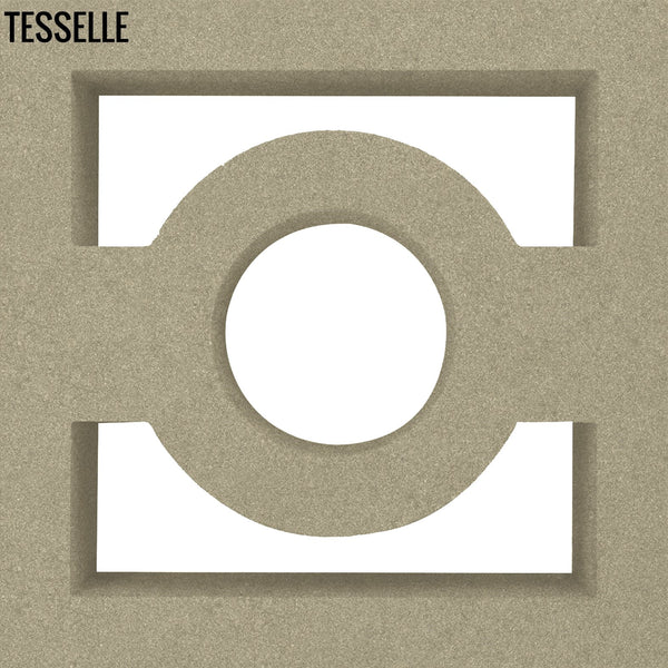 High Beam Taupe 7.5" Cement Breeze Block by Karin Jeske