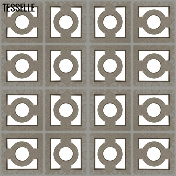 High Beam Grey 7.5" Cement Breeze Block by Karin Jeske  4