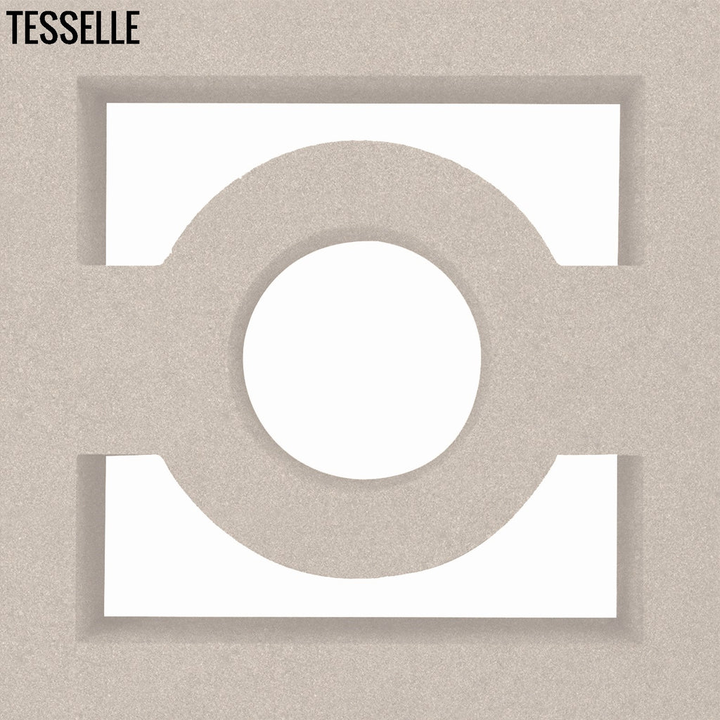 High Beam Taupe 7.5" Cement Breeze Block by Karin Jeske