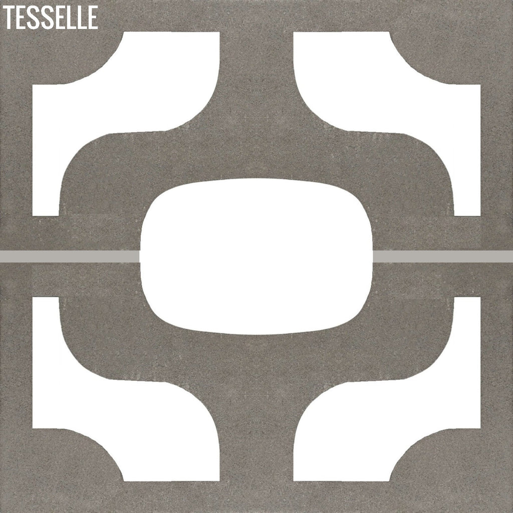 Ipanema Grey 15.4" x 7.5"  Breeze Blocks by Karin Jeske