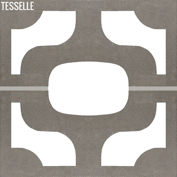 Ipanema Grey 15.4" x 7.5"  Breeze Blocks by Karin Jeske