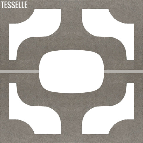 Ipanema Grey 15.4" x 7.5"  Breeze Blocks by Karin Jeske