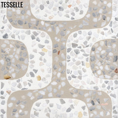 Ipanema Costa 8" Square Terrazzo Tile