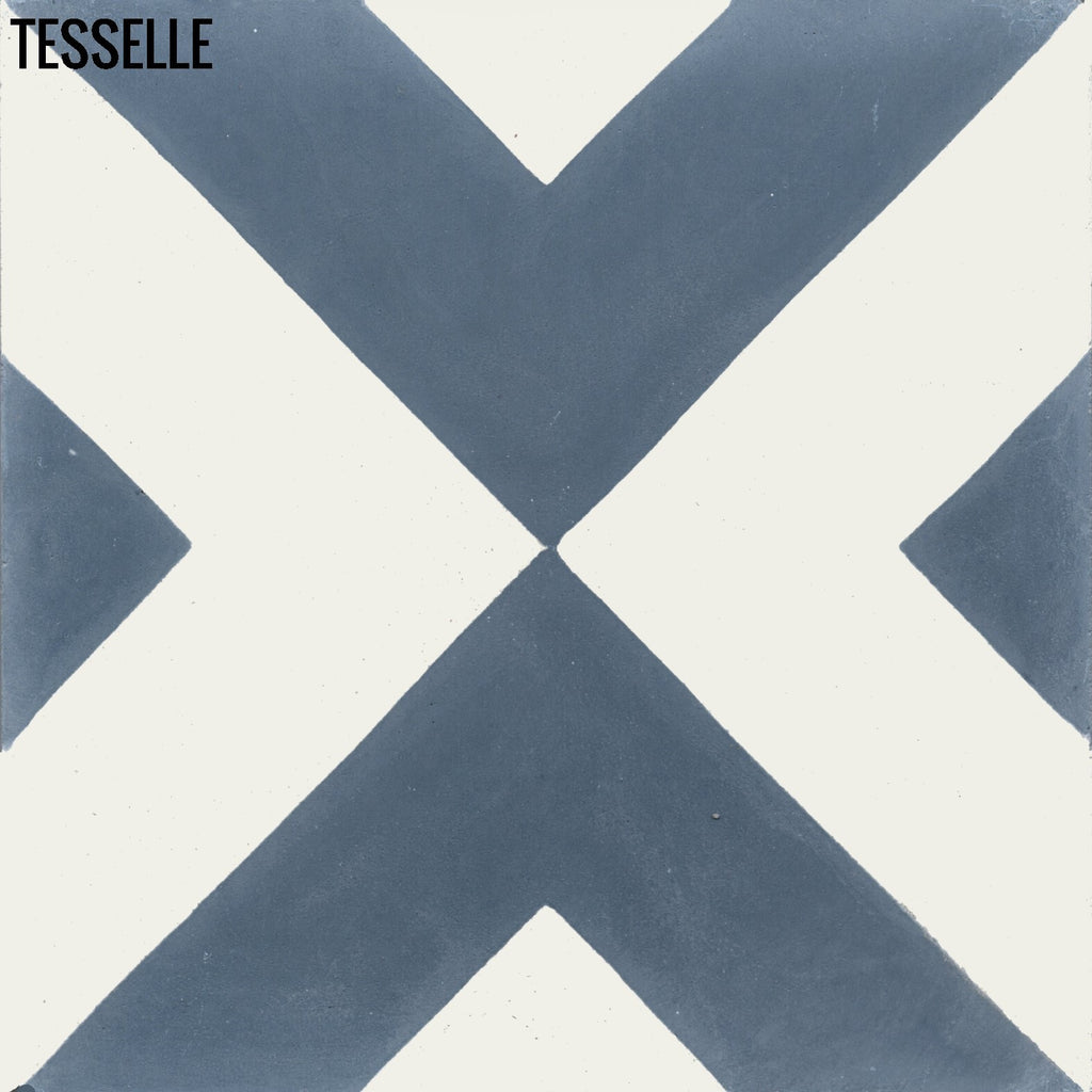 Korvette Ocean 8" Square Cement Tile