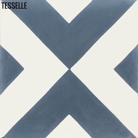 Korvette Ocean 8" Square Cement Tile