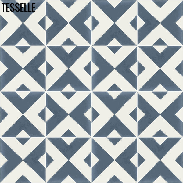 Korvette Ocean 8" Square Cement Tile