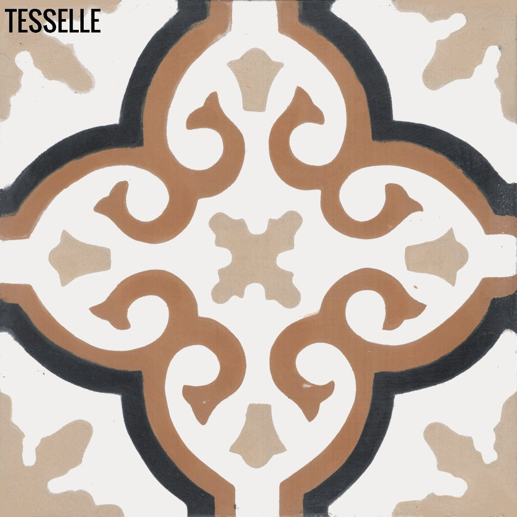 Linares Laviana 8" Square Cement Tile