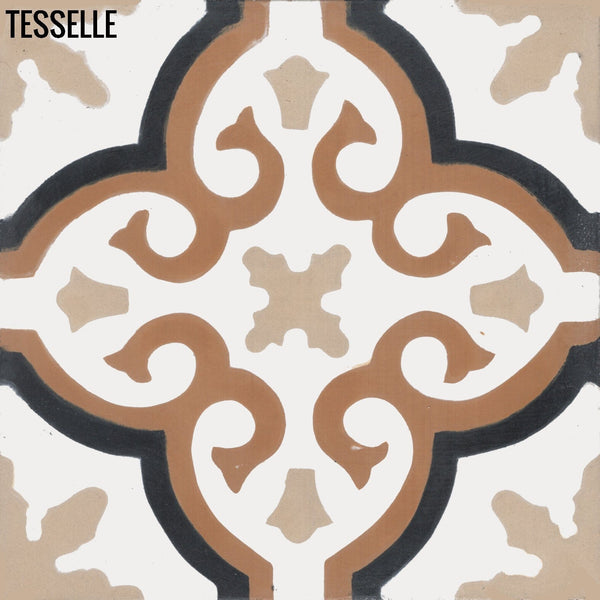 Linares Laviana 8" Square Cement Tile