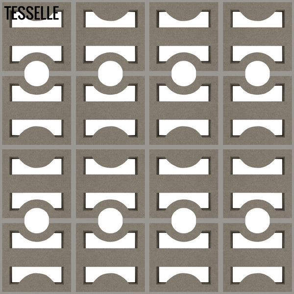 Low Beam Grey 7.5" Cement Breeze Block by Karin Jeske layout 1