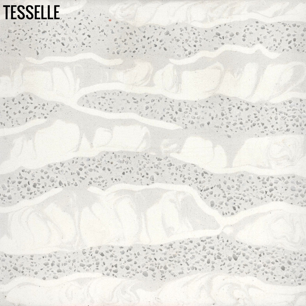 Mellange Silvane 8" Square Terrazzo Tile by Karin Jeske