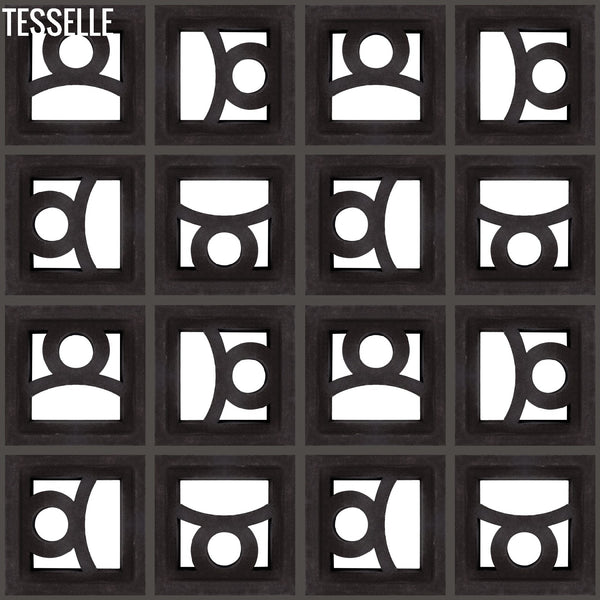Monaco Coal 7.5" Cement Breeze Block Layout 3