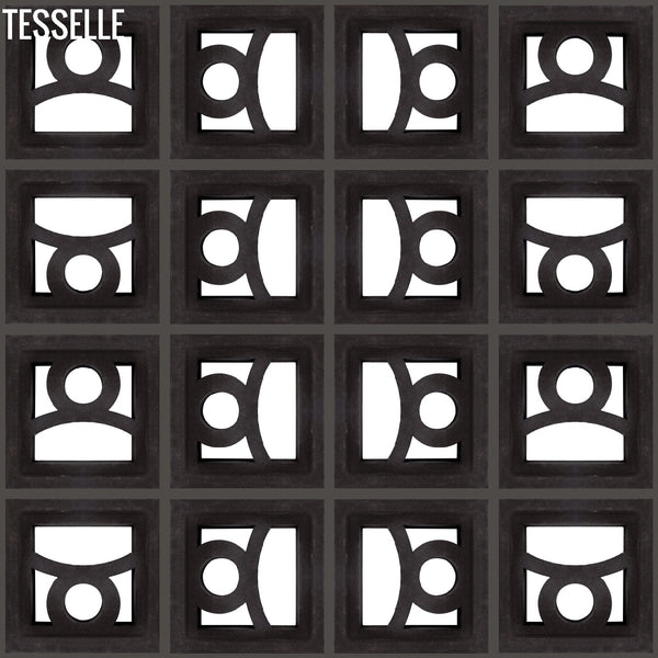 Monaco Coal 7.5" Cement Breeze Block Layout 5