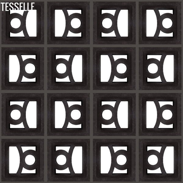 Monaco Coal 7.5" Cement Breeze Block Layout 8