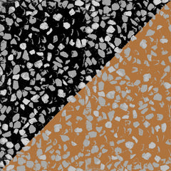 Oblique Cotta-Onza 8" Square Terrazzo Cement Tile